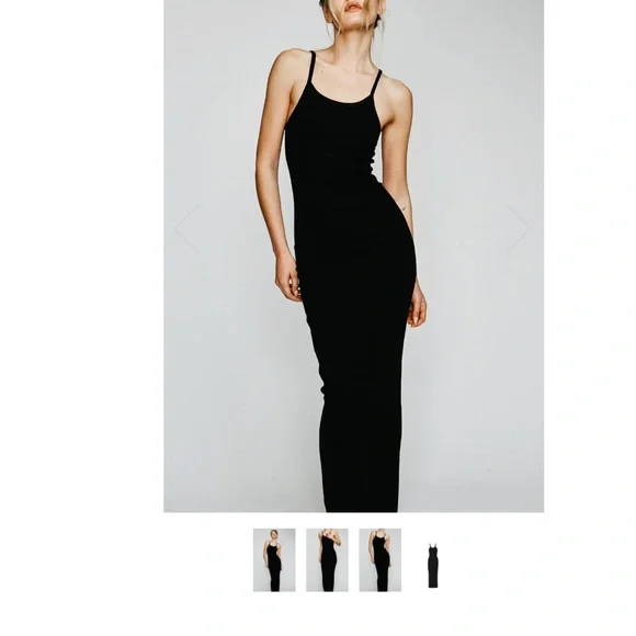 Eterne TANK DRESS MAXI BLACK. Perfect condition and fast shipping - Picture 8 of 9